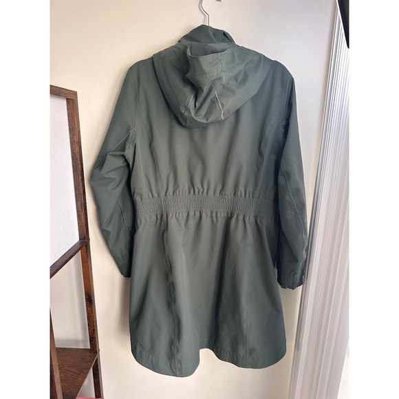 Unavailable - ATHLETA Rainout Sutra Bali Green Hooded Jacket - Picture 5 of 7